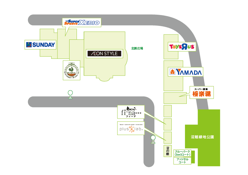 スポーツ・文化施設・周辺スポット情報