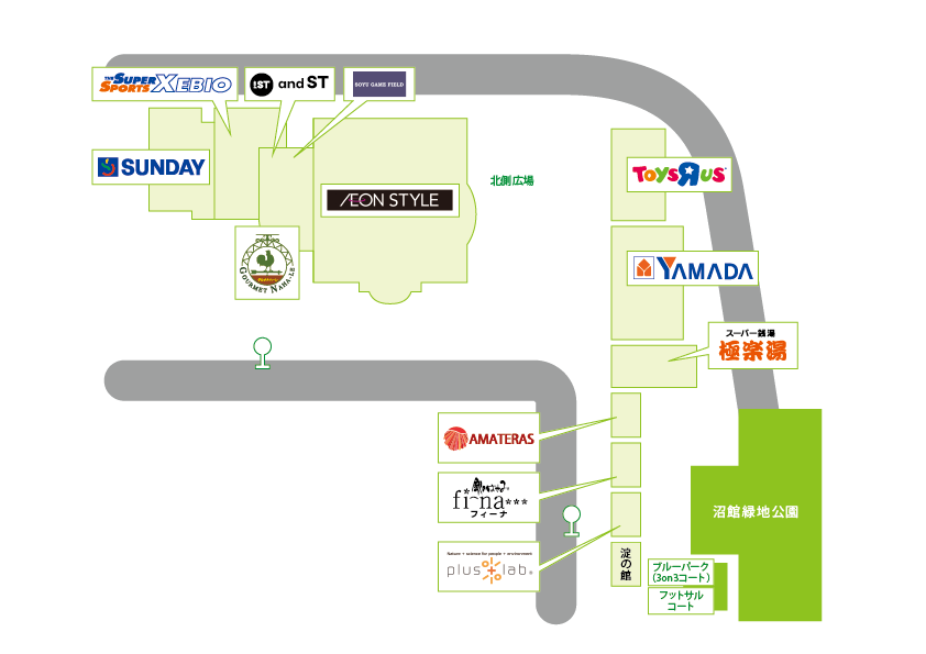 スポーツ・文化施設・周辺スポット情報